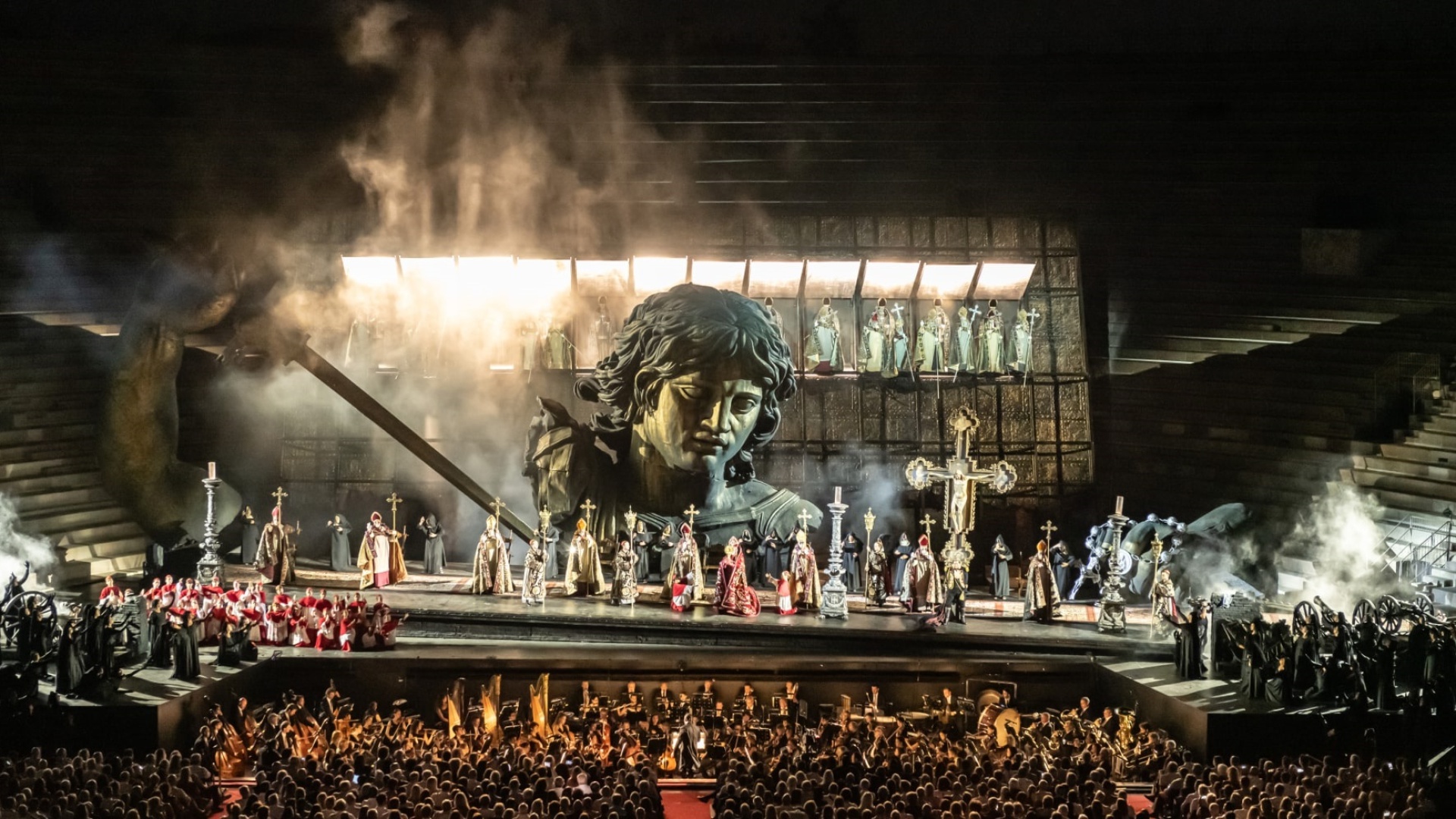 101° Arena di Verona Opera Festival. Il debutto di Tosca con Anna ...