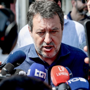 Prima visita per Roggero, Salvini questa mattina nel carcere di Bollate Prima visita per Roggero, Salvini questa mattina nel carcere di Bollate