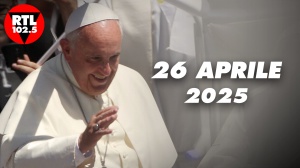 26 aprile 2025: il racconto in diretta dei funerali del Papa su RTL 102.5