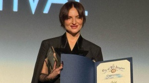 Arisa premiata a Los Angeles per Canta ancora, la colonna sonora del film Il ragazzo dai pantaloni rosa