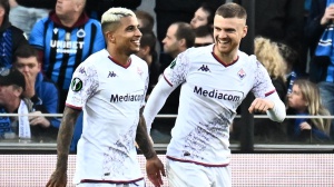 E' festa viola, Fiorentina ancora in finale Conference. L'1-1 col Bruges vale il viaggio ad Atene