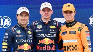 Formula 1, Max Verstappen è in pole nel Gran Premio del Giappone, seconda in griglia l'altra Red Bull di Sergio Perez 