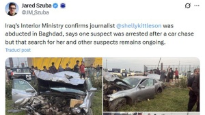 Giornalista americana rapita a Baghdad, non confermata sua liberazione, sarebbe nelle mani di Hezbollah