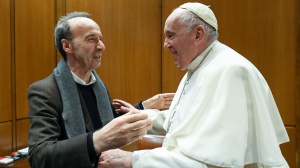 Giornata dei bambini, Benigni al Papa: "Ci presentiamo noi alle elezioni, facciamo il campo largo"