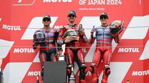MotoGp, Pecco Bagnaia trionfa in Giappone e si avvicina a Jorge Martin in classifica