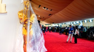 Oscar, ultimi preparativi sul red carpet prima della cerimonia. Spillette rosse per la tregua a Gaza