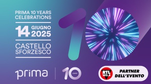 Prima Assicurazioni in collaborazione con RTL 102.5 presentano “Prima Sound”: una grande serata di musica e spettacolo per festeggiare i 10 anni di Prima