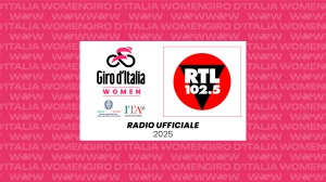 RTL 102.5 è la radio ufficiale del Giro d'Italia Women 2025, dal 6 al 13 luglio con partenza da Bergamo e arrivo a Imola