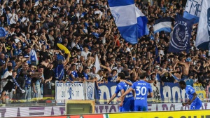 Serie A, Atalanta-Torino 3-0, Napoli-Lecce 0-0, Empoli-Roma 2-1, Frosinone-Udinese 0-1, Lazio-Sassuolo 1-1, Verona-Inter 2-2