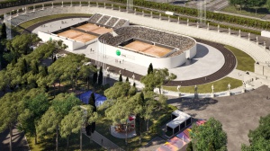 Tennis: agli Internazionali Bnl d' Italia tante novità al Foro Italico, più campi anche nello Stadio dei Marmi