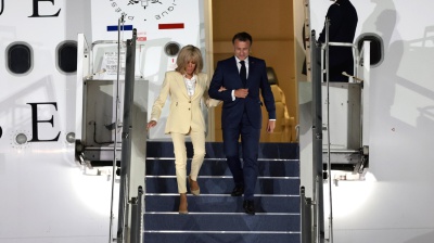'Un'attrice iraniana dietro lo schiaffo di Brigitte a Macron'