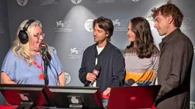 82. Mostra del Cinema di Venezia: Paolo Strippoli, Michele Riondino e Romana Maggiora Vergano presentano “La Valle dei sorrisi” a RTL 102.5