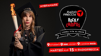 Al via la nuova campagna di comunicazione di Radiofreccia: nasce Radiofreccia Rock Campus