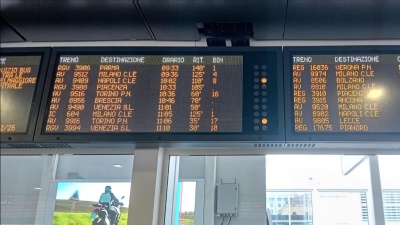 Atti dolosi, ritardi di oltre due ore sulle linee dell’Alta velocità Roma-Napoli e Roma-Firenze