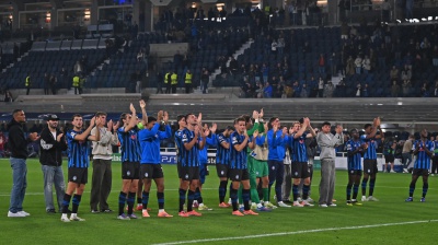 Champions League: vittorie casalinghe per l'Inter e l'Atalanta. Domani in campo Napoli e Juventus 