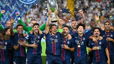 Errore Chevalier, Psg rimedia ai rigori e vince la Supercoppa europea