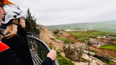 Giorgia Meloni ancora a Niscemi, annunciati fondi al comune per 150 milioni di euro