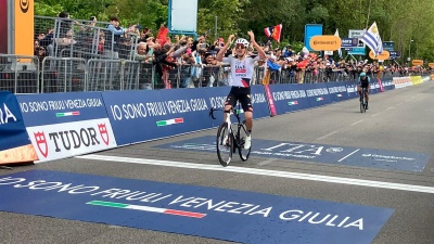 Giro d’Italia, a Potenza vince Arrieta, Eulalio nuova maglia rosa 