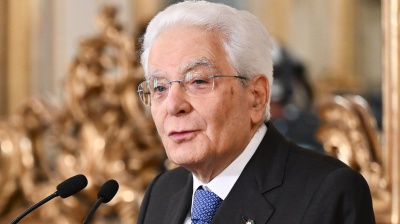Il Presidente della Repubblica, Sergio Mattarella, "La guerra in Ucraina ha demolito la pace" e su Gaza e Gaza parla di situazione insostenibile
