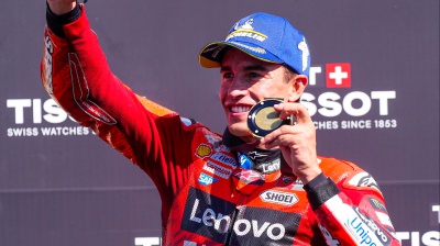 MotoGp, Marc Marquez trionfa a Montmeló, cade Alex, ottava vittoria sprint e settimo titolo costruttori Ducati