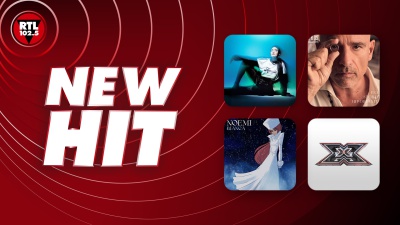 New Hit di RTL 102.5: da questa settimana in onda sulla prima radio d’Italia “Ginnastica” di Amelie, “L’Aurora” di Eros Ramazzotti e Alicia Keys, “Bianca” di Noemi e gli inediti di X Factor 2025