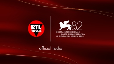 RTL 102.5 è la radio ufficiale della 82. Mostra Internazionale D’arte Cinematografica - La Biennale di Venezia 