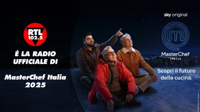 RTL 102.5 è la radio ufficiale di Masterchef Italia 2025