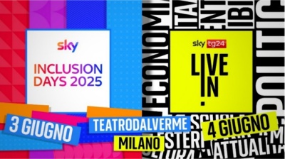 Sky Inclusion Days e Sky Tg24 Live in Milano: l’evento di Sky Italia su inclusione, diversità e informazione