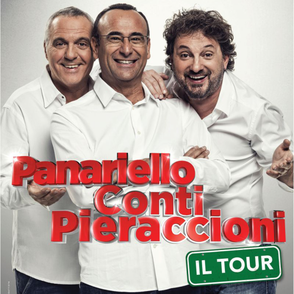 Panariello-Conti-Pieraccioni a marzo in tutta Italia
