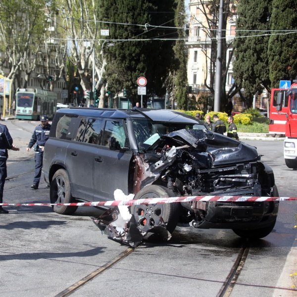 Brutto incidente per Ciro Immobile oggi a Roma