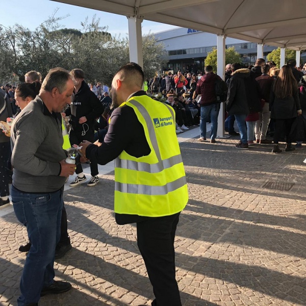 Fumo da intercapedine, evacuato scalo Ciampino