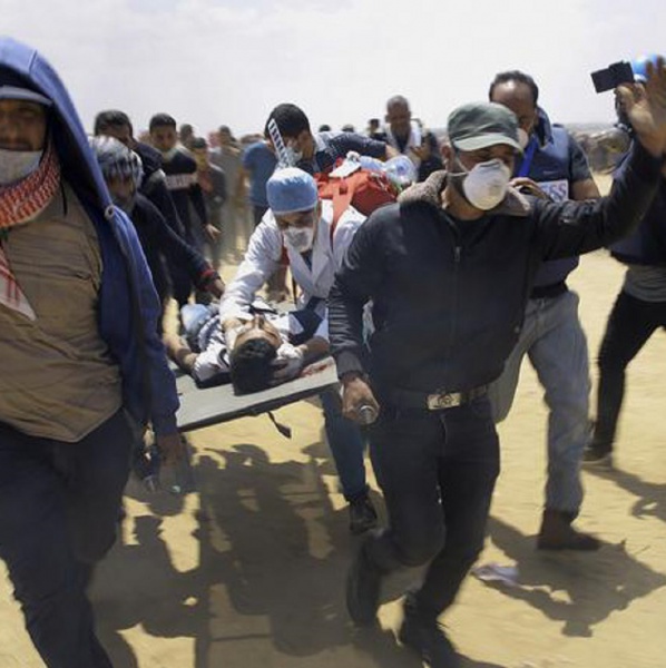Gerusalemme, apre ambasciata USA, a Gaza 55 palestinesi uccisi