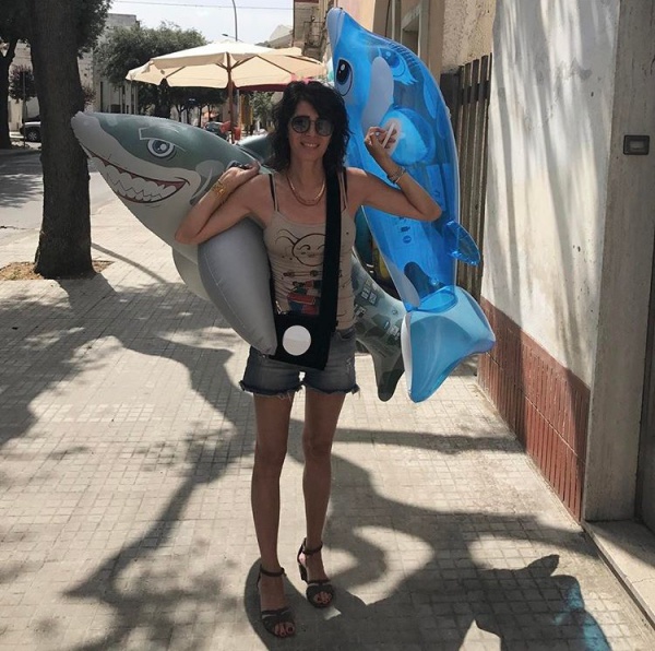 Giorgia regina della musica e della... spiaggia!