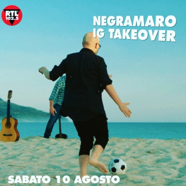 Instagram Takeover, grande successo dei Negramaro