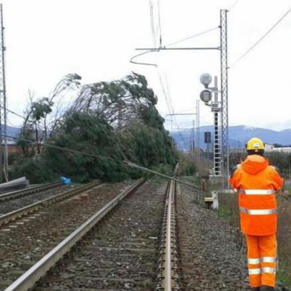Maltempo, incendio sui binari in Calabria, ritardi anche di 13 ore