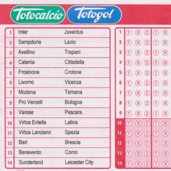Manovra, addio Totocalcio-Totogol, arriva concorso unico