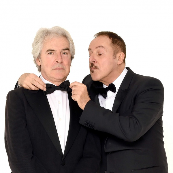 Massimo Lopez e Tullio Solenghi in teatro a Milano
