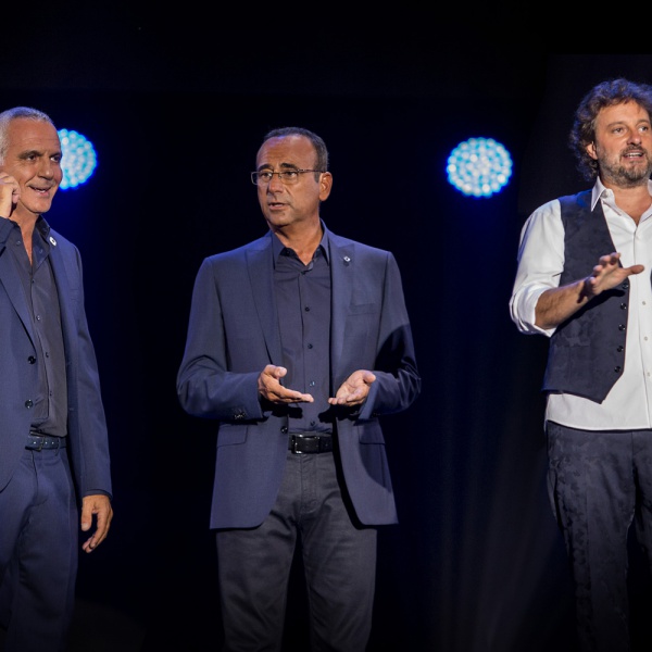 Panariello-Conti-Pieraccioni a RTL 102.5: "Si sorride a teatro"