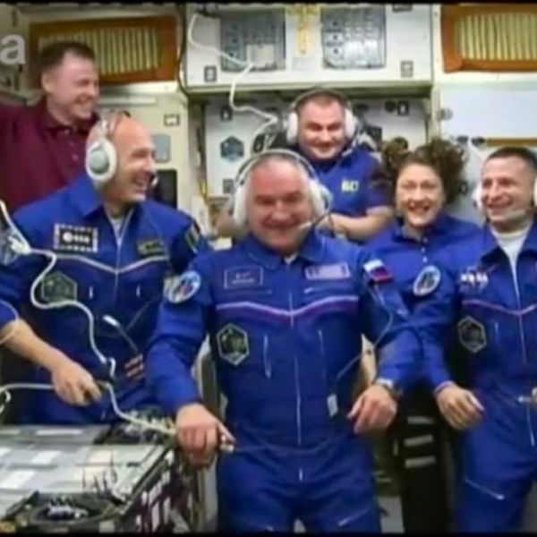 Primo tweet di Luca Parmitano, che viaggio incredibile