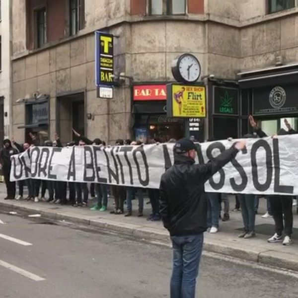 Striscione fascista, 8 ultrà laziali indagati, ma numero salirà