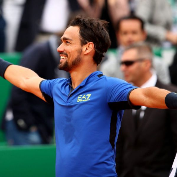 Tennis, Fognini trionfa a Montecarlo, battuto il serbo Lajovic