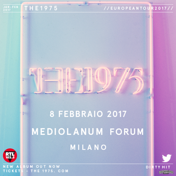 The 1975 con RTL 102.5 live al Forum di Assago