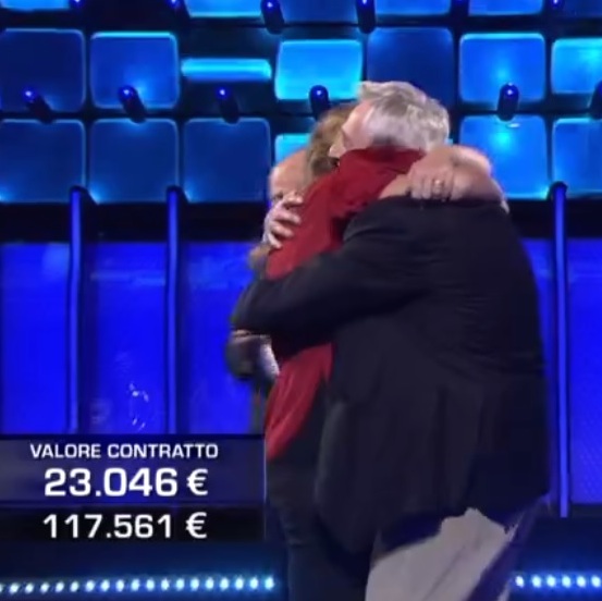 The Wall, marito e moglie vincono 117.561 euro