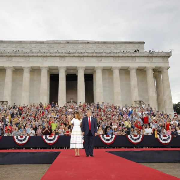 Usa, due gaffe storiche nel discorso per il 4 luglio di Trump