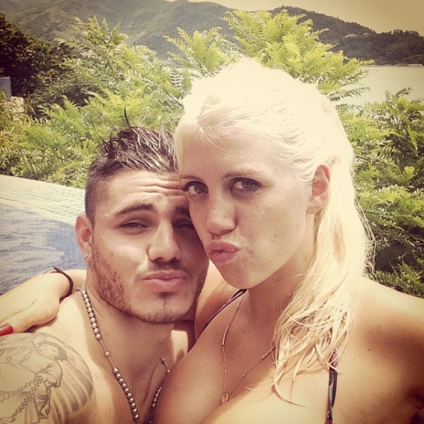 Wanda Nara: "Il cuore di Mauro e dei nostri bimbi è nerazzurro"