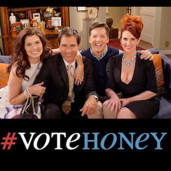 Will & Grace di nuovo insieme per Hillary Clinton