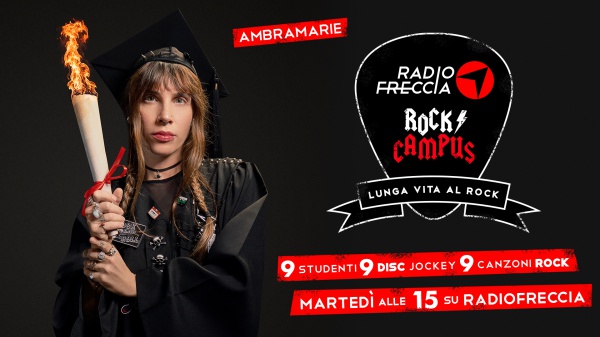 Al via la nuova campagna di comunicazione di Radiofreccia: nasce Radiofreccia Rock Campus