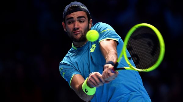 Atp Final di Londra, debutto amaro per Matteo Berrettini sconfitto da Djokovic