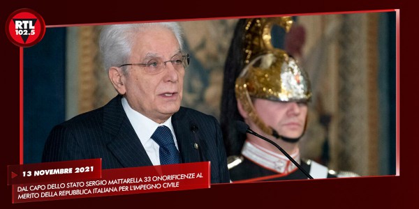 Dal Capo Dello Stato Sergio Mattarella 33 Onorificenze Al Merito Della ...