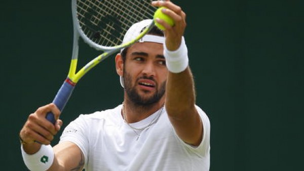 Forfait di Matteo Berrettini, il tennista italiano non parteciperà alle Olimpiadi di Tokyo